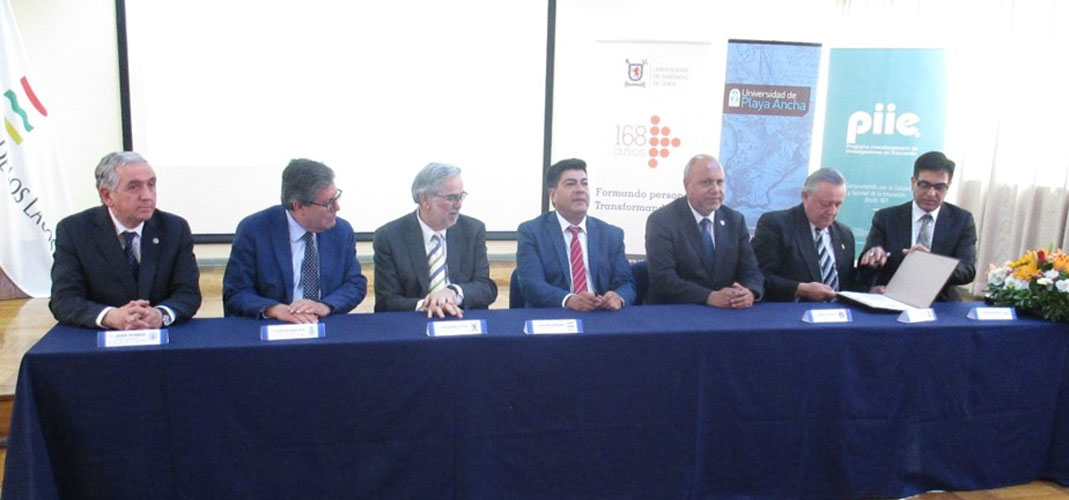 Rectores de universidades del Estado firman convenio que crea el Instituto Interuniversitario de Investigación Educativa IESED-Chile